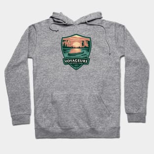 Voyageurs National Park Emblem Hoodie